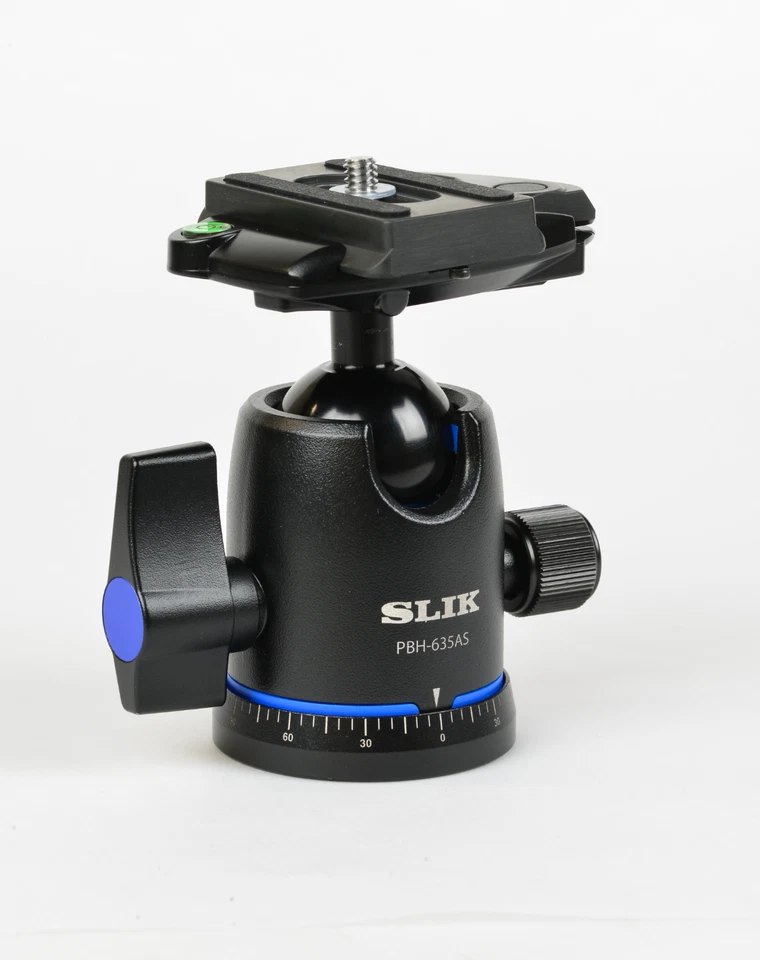 SLIK Pro CF-834BH6 Carbon Fibre Tripod with PBH-635AS Ball Head - Image 3 of 4