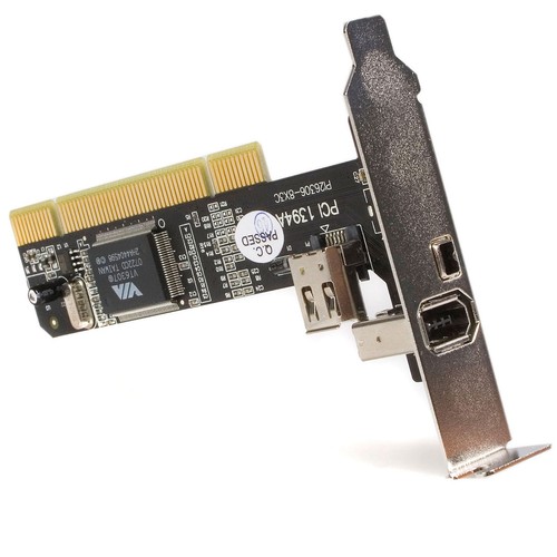 StarTech PCI1394_2LP Low Profile PCI FireWire Adapter Card PI26306-8X2C - Picture 3 of 3