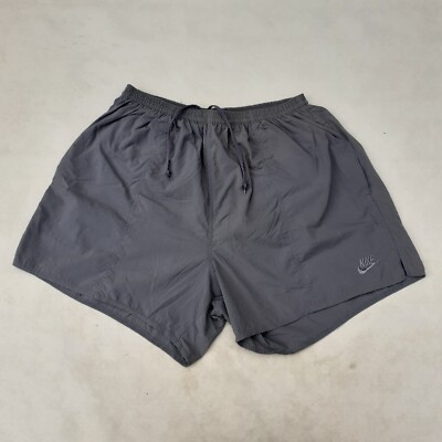 gray nike running shorts