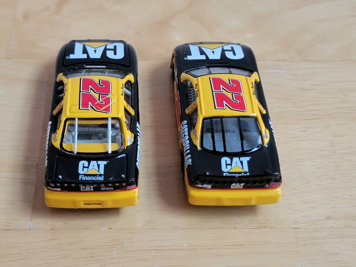 Racing Champions NASCAR #22 Ward Burton CAT Loose Pair Of