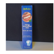 Balindun Teeth Whitening Pen 2-Pack Mint Peroxide Natural Ingredients 0.07oz