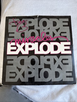 FREESTYLE - TINA B - MIRACLES EXPLODE - CRIMINAL RECORDS ORIGINAL PRESSING