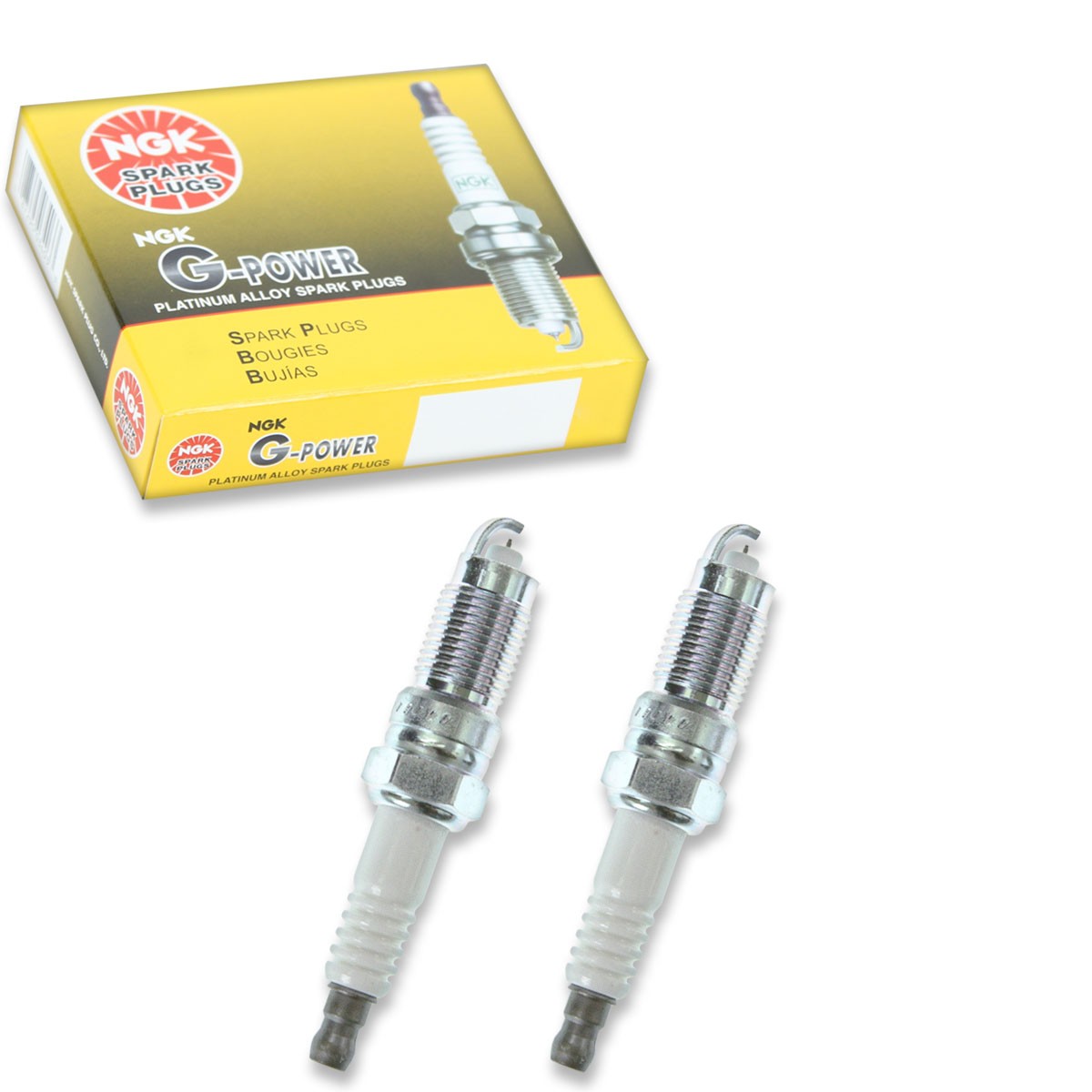 2 pc NGK 3716 TR5-1GP G-Power Spark Plugs for HR9LPX HR8LPX HR8LPO HR8JPP33V yl