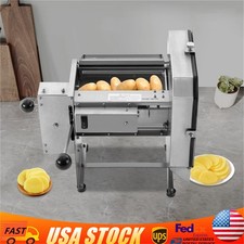 Cabbage Shredder Silver Commercial Potato Slicer Fruit Vegetable Slicing Machine