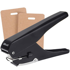 ID Card Slot Punch Badge Slot Hole Puncher Name Tag Punch Hand Held Hole Punch f
