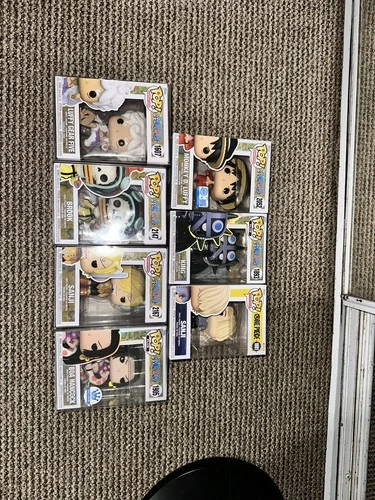 One Piece (Funko Pop LOT Of 7) Conditions vary! Read DESC