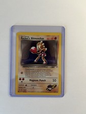 Pokémon TCG Rocket's Hitmonchan Gym Heroes Holo Card 11/132 Rare WOTC