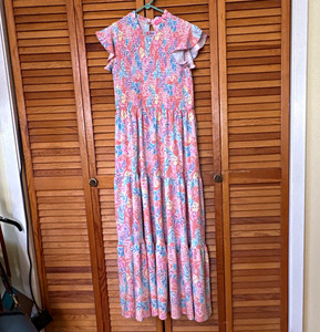 simply southern dresses Dress Paisley dress Women's US Size:6 navy linen dress with pockets for women Diana Ross' Most Dazzling Made of 100% cotton.