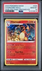 2020 POKEMON SWORD & SHIELD VIVID VOLTAGE CRACKED ICE #025 CHARIZARD-HOLO PSA 10