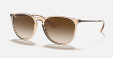 New Ray-Ban Erika RB4171 Sunglasses Brown Frame Gradient Lens UV400 Unisex