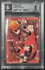 MICHAEL JORDAN BGS 8 1996 FLEER ULTRA #4 SCORING KINGS BULLS BULLS 8190