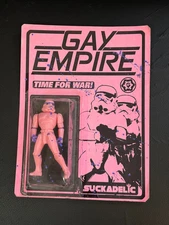 SUCKLORD Suckadelic Gay Empire Time For War Storm Trooper Art Toy Limited RARE!