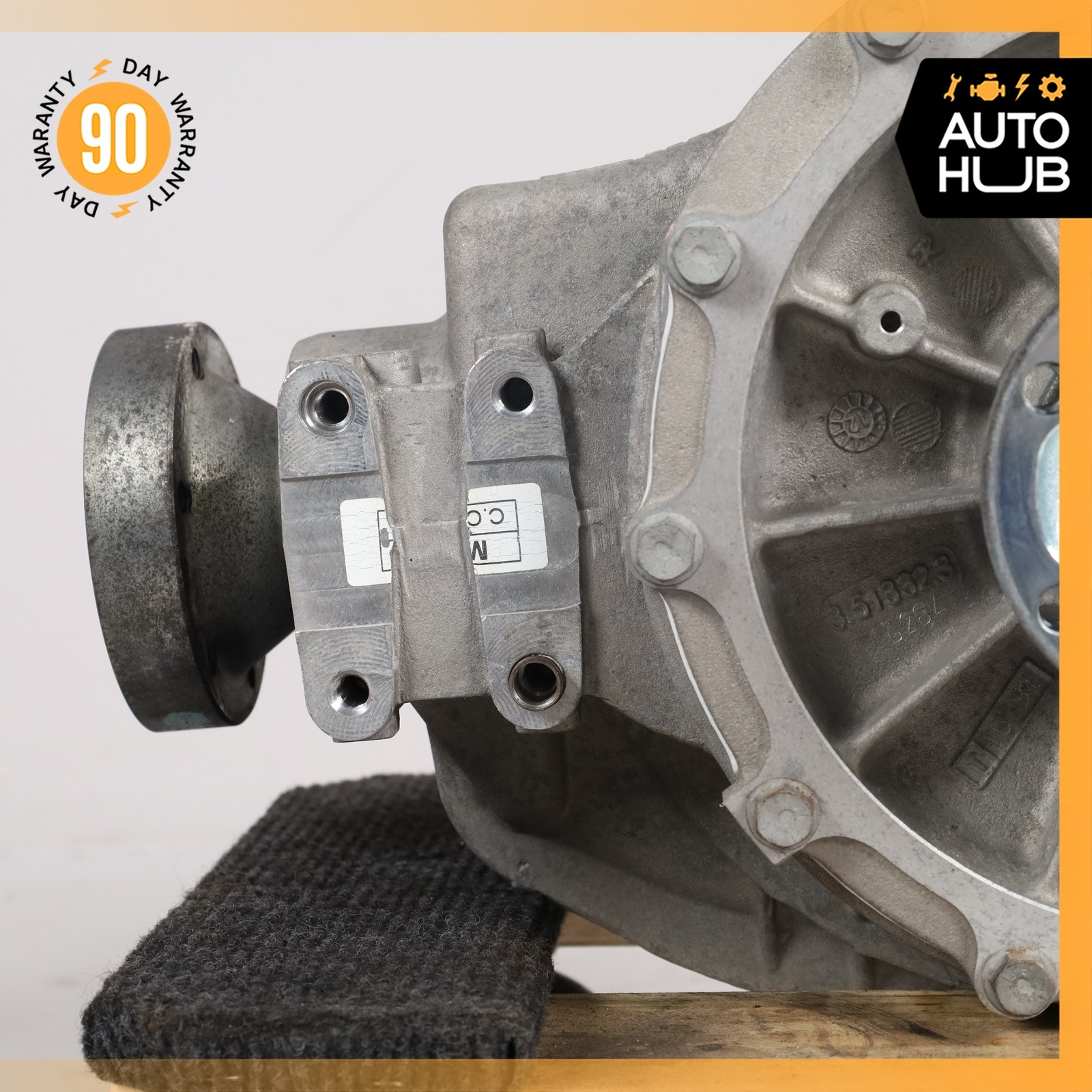 07-13 Maserati Quattroporte S M139 Rear Differential Diff Axle Carrier OEM 51k