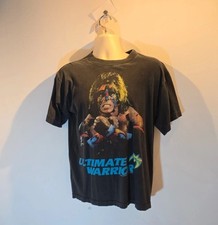 Vintage 1992 Ultimate Warrior Wrestling WWE WCW WWF Single Stitch Tshirt Size L