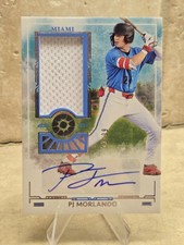 2025 Boys Of Summer - Prospect Material Signatures PJ Morlando RPA #PM-PJM /99