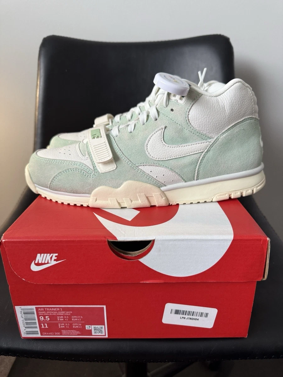 Nike Air Trainer 1 “Enamel Green” Size 15 Deadstock New In Box NEW Nike Air Trainer 1 Enamel Green Summit White BO JACKSON  main image 3