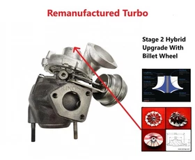Turbolader bleibt Stufe-2 Upgrade BMW 3 (E46) 318d 740911