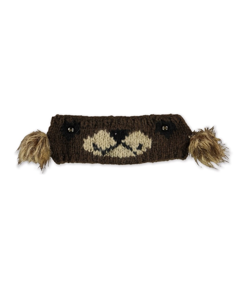 Повязка на голову American Rag Womens Bear Earwarmer коричневая для юниорок 1112 2590₽