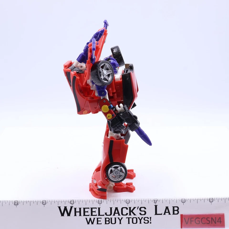 Turbo Tracks "Invasion" Complete Transformers Botcon 2010 Hasbro Action Figure - Image 2 of 4