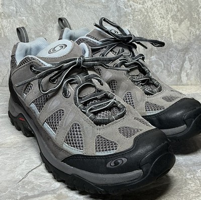 Salomon Exit Aero Women s Size 10 US - 42 2/3 EU Gray Mesh Hiking Shoes