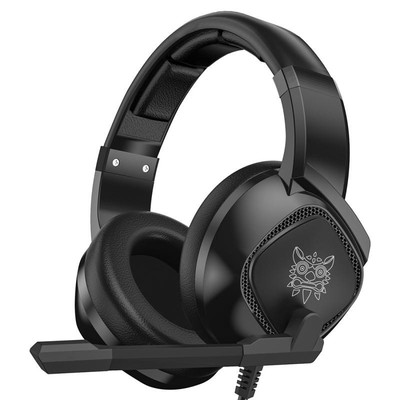 ONIKUMA K19 Single Plug Licht Gaming Kopfhörer mit einstellbarem Mikrofon