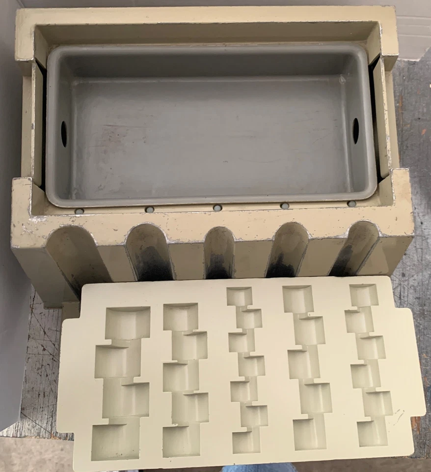 Contador cambiador de monedas compacto vintage Major MetalFab con bandeja para monedas Foto 3 de 4