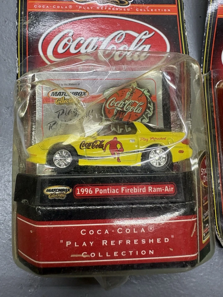 Matchbox Collectibles Coca-Cola Collection - 1970 Pontiac GTO And 1996 Firebird - Image 2 of 4
