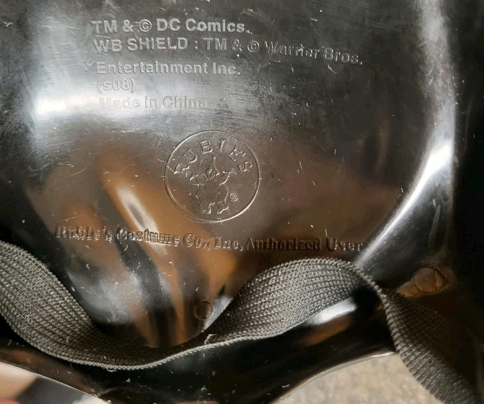 Media máscara vintage Rubie's The Dark Knight Batman adulto años 90 excelente estado Foto 4 de 4