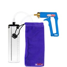 Leluv Maxi Penis Pump - Thick-Walled Cylinders and Clear Hose with Gauge Options