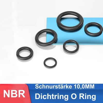 O-Ring Außen Ø 80 - 300mm x Schnurstärke 10,0mm NBR 70 Dichtring O Ring