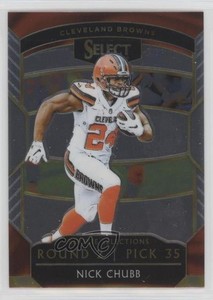 2018 Panini Select Rookie Selections Nick Chubb #RS-23 RC