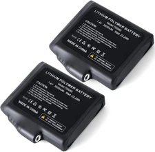 3000Mah 7.4V Battery for Heated Gloves, Rechargeable Li-Polymer Replacement Set