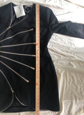 alexander wang黒いジッパーワンピース Alexander Wang Zipper Detail Dress | eBay