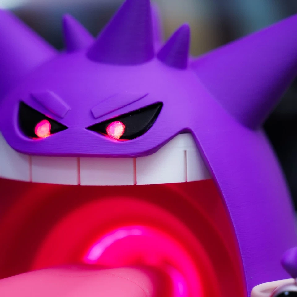 Gigantamax Gengar Mega Wireless Charger Luminous Charging iPhones Watch Airpods - Image 4 of 4