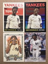 Jazz Chisholm Jr. 2025 Topps Archives Base & Black Border Foilboard,  A&G & TSC