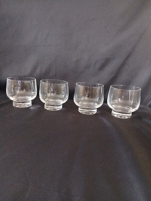 #ad Alessi For Delta Airlines Set Of 4 Wine Whiskey Drinking Glasses Short $24.00