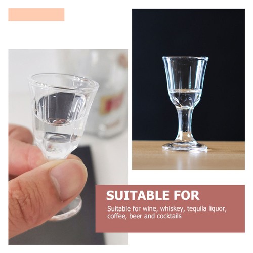10 Pcs White Wine Glass Housewarming Cups Clear Drinking Glasses - Picture 3 of 12