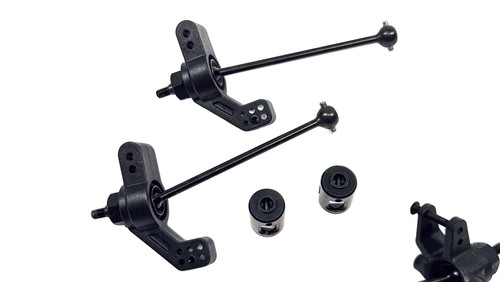 Tekno Complete Front & Rear Drive Shaft Set For Traxxas Slash 4x4 - Picture 3 of 3