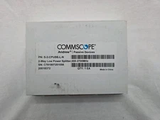Commscope ANDREW PASSIVE DRIVE 2 WAY LOW POWER SPLITTER  S-2 CPUSE-L-N New NIB