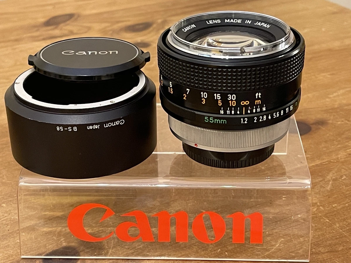 Canon FD 55mm Focal Camera Lenses for sale | eBay UK