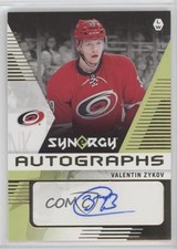 2017-18 Upper Deck Synergy Auto Valentin Zykov #A-VZ Auto 2d8