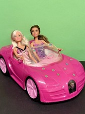 Simba + Barbie Puppe mit Auto Cabrio