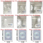 OPP Clear Resealable Plastic Wrap Bag CD, DVD, Blu-ray Cases (All Sizes) Lot