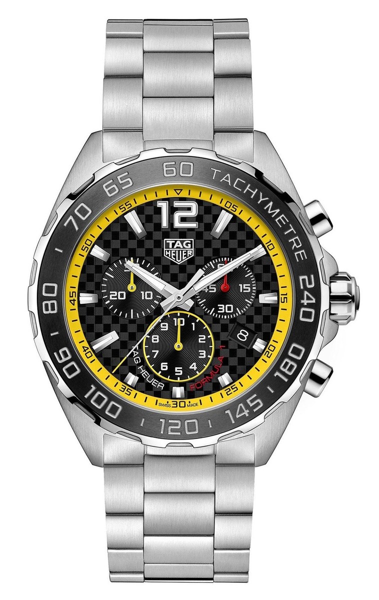 TAG Heuer Formula 1 Chrono Steel Date Divers Quartz Mens Watch