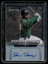 2022 Panini Prizm Draft Picks #AU-DD Dayton Dooney Autographs