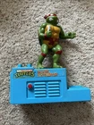 Vintage TNMT Teenage Mutant Ninja Turtles Talking Toothbrush RAPHAEL Works!