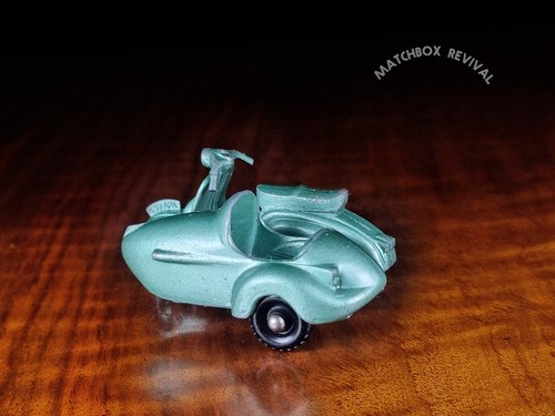 Sidecar Scooter Lesney Matchbox No.36b Lambretta, Modelo Coche - Imagen 2 de 5