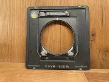 *Exc+5* Toyo View Lens Board Adapter for Linhof 99x96 Board From Japan