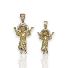 Divine Child Pendant - 14k Yellow Gold