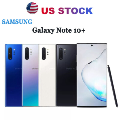 New Samsung Galaxy Note10+ Plus N975U 256GB Factory Unlocked Android Smartphone